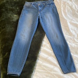 Medium Wash Skinny Jeans